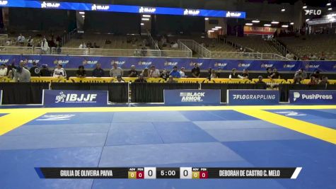 Deborah De Castro C. Melo vs Giulia De Oliveira Paiva 2026 Pan Jiu Jitsu IBJJF Championship