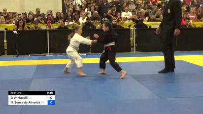 Dre Aiko Arimoto-Maselli vs Nicole Sousa De Almeida 2024 IBJJF Jiu ...