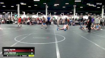 160 lbs Round 3 (4 Team) - Cade Hirstine, Black Fox Wrestling vs Drew Teeter, Rebellion