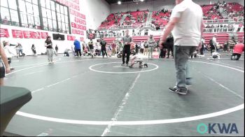 52 lbs Consi Of 8 #2 - Wriglee Ward, Grover Rains Wrestling Club vs Nicolas Diaz, Bridge Creek Youth Wrestling