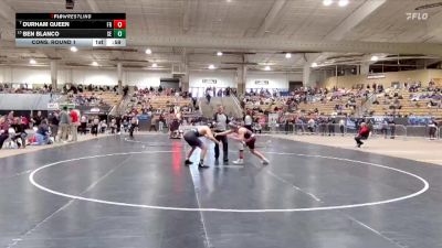 AA 190 lbs Cons. Round 1 - Durham Queen, Franklin High School vs Ben Blanco, Sevier Co. High School