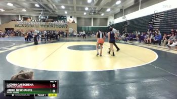 100 lbs 3rd Place Match - Jirnie Deschamps, Kelso (Girls) vs Jazmin Castorena, Centralia (Girls)