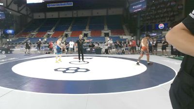 126 lbs 7th Place Match - Kai Plinski, West Virginia vs Jesse Landtroop, Oregon