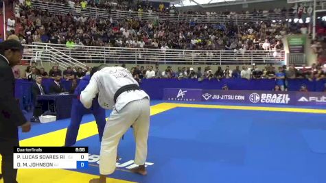 PEDRO LUCAS SOARES RIBEIRO vs DEVHONTE M. JOHNSON 2023 Brasileiro Jiu-Jitsu IBJJF