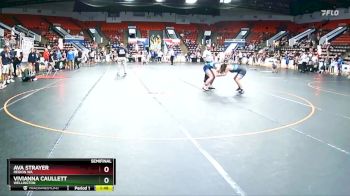 127 lbs Semifinal - Ava Strayer, Region WA vs Vivianna Caullett, Wellington