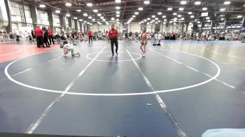 85 lbs Rr Rnd 2 - Daylin Fraley, Ohio Gold vs Cal DiStefano, Shore Thing Sharks