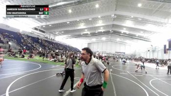 49 lbs Semifinal - Jameson Baumgardner, El Paso Texas WC vs Cru Mantanona, Mantanona TC