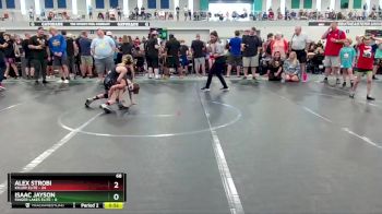 68 lbs Round 2 (6 Team) - Alex Strobi, Killer Elite vs Isaac Jayson, Finger Lakes Elite