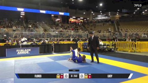 Lucy vs Flores 2025 Pan Kids Jiu-Jitsu IBJJF Championship