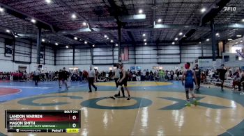 106 lbs Cons. Round 1 - Landon Warren, Alchemy vs Mason Smith, Hanover Hawkeye Youth Wrestling