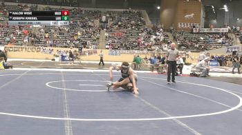 144 lbs Champ. Round 2 - Joseph Kresel, LaRue County vs Kalob Wise, Moore