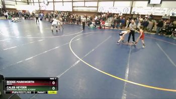 80 lbs Quarterfinal - Caleb Heyder, Sanderson Wrestling Academy vs Bodee Markworth, Delta