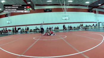 165 lbs Semifinal - Peyton Carter, Washington And Jefferson College vs De`Mier Hamilton, Washington And Jefferson College