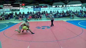 287 lbs Placement (4 Team) - Carloas Jones, Salpointe Catholic High School vs Layne James, Santa Cruz Valley Union High School