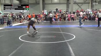 105 lbs Cons. Round 3 - Genesis Orrantia, Garden City Wrestling Club vs Selene Perez, Falcon Empire
