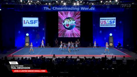 Evolution Cheer - Teal Obsession [2025 L6 Limited Senior XSmall Coed Semis] 2025 The Cheerleading Worlds