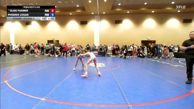 69 lbs Champ. Round 3 - Elise Farmer, Pennsylvania vs Phoenix Logan, Pennsylvania