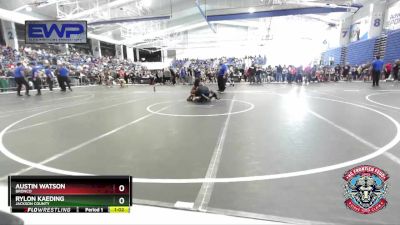 165-175 lbs Round 4 - Austin Watson, Bronco vs Rylon Kaeding, Jackson County