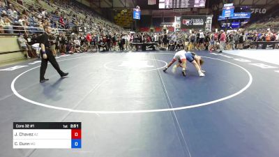 120 lbs Cons 32 #1 - Jiovanni Chavez, AZ vs Cade Dunn, MO