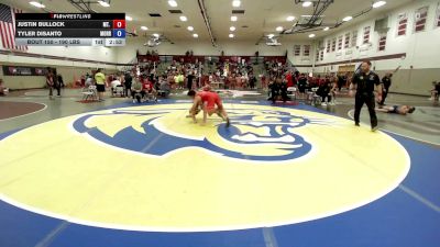 190 lbs Final - Justin Bullock, Mt. Olive vs Tyler Disanto, Morris Hills