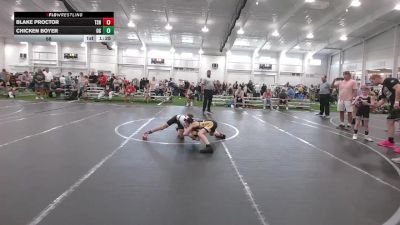 68 lbs Round 5 (10 Team) - Chicken Boyer, Ohio Gold vs Blake Proctor, Tri State Hammers