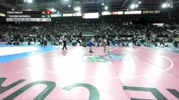 6A 165 lbs Champ. Round 1 - Tucker Bridwell, Lake City vs Cruz Paulin, Coeur D Alene