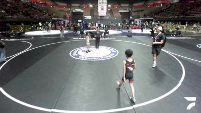 53 lbs Cons. Round 3 - Elias Muniz, Red Star Wrestling Academy vs Arrow Ballon, Savage House Wrestling Club