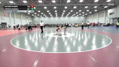 56 lbs Rr Rnd 1 - Raynen Palmer, Gold Standard Wrestling - EL vs Patrick Bagnell, Mat Warriors Black - EL