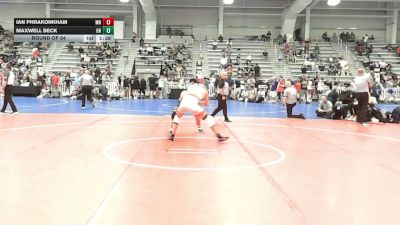 138 lbs Round Of 64 - Ian Phrakonkham, MN vs Maxwell Beck, OH