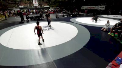 85 lbs 5th Place Match - Austin Nova, Redwood Wrestling Club vs Giovanni Hernandez, Manteca Cobras Wrestling Club
