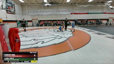 82 lbs Semifinal - Luke Gale, Riverton USA Wrestling vs Ciaran Neil, Dubois Rams Wrestling Club