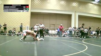 144 lbs Round Of 16 - Landen Cordrey, Temecula Valley HS vs Oliver Benninghoff, Reign WC