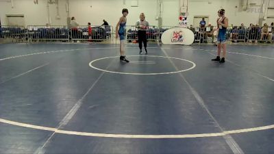 97 lbs Round 2 - Ray Lecker, BaynardTrained vs Tripp Petit, Mooresville Wrestling Club