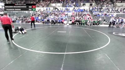126 lbs Benjamin Braunschweig, Evansville vs Pearson Owens, Coleman