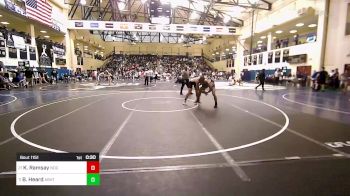 152 lbs Consi Of 16 #2 - Brian Heard, Abington Heights vs Keegan Ramsay, Notre Dame Green Pond