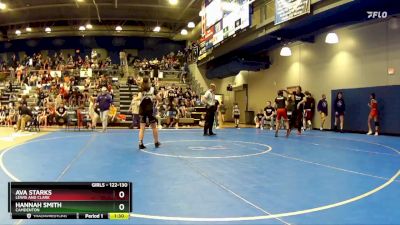 122-130 lbs Quarterfinal - Ava Starks, Lewis And Clark vs Hannah Smith, Camdenton