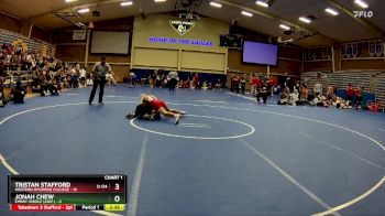 149 lbs Jonah Chew, Embry-Riddle (Ariz.) vs Tristan Stafford, Western Wyoming College