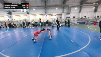 75 lbs Cons. Semi - Sophia Rodriguez, Gracie Barra Westchase Wrestling Club vs Natalie Scott, Stay Sharp Wrestling Club