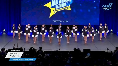 ORDTTA - Youth [2025 Youth - Pom - Large Day 2] 2025 UCA & UDA All Star National Championship