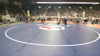 4A-106 lbs 5th Place Match - Braxton Keith, Cheyenne East vs Tayvin Campbell, Kelly Walsh