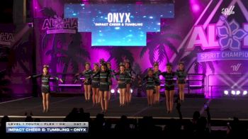 Impact Cheer & Tumbling - Onyx [2026 L1 Youth - Flex - D2 Day 3] 2026 Aloha Grand Nationals