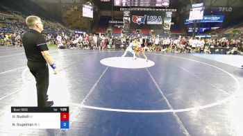 126 lbs Rnd Of 32 - Houston Rudisill, South Carolina vs Nathan Gugelman II, Idaho