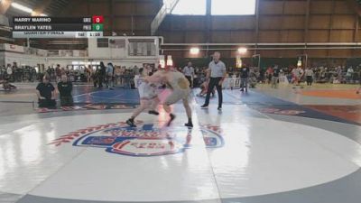 185 lbs Quarterfinal - Harry Marino, Greens Farms Academy vs Braylen Yates, Prestige Worldwide