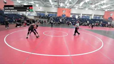 141 lbs Cons. Round 3 - Luke Yorke, St. John Fisher vs Donnie Morton, Williams College