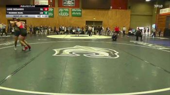 165 lbs Champ. Round 2 - Luke Desando, Palomar College vs Robbie Rael, Lemoore College