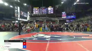 122 lbs Consi Of 16 #1 - Anneliese Kisting, Arizona vs Alyssa Reed, New York