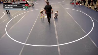 8U - L Champ. Round 1 - Calum Hollenbeck, Edina Wrestling Association vs Alexander Mittman, Tri-City United Titans