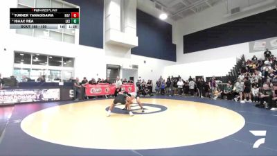 150 lbs Quarterfinal - Turner Yanagisawa, Mayfair vs Isaac Rea, Lakeside
