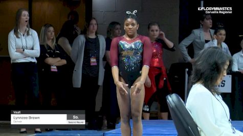 Lynnzee Brown - Vault, Denver - 2019 NCAA Gymnastics Regional Championships - Oregon State