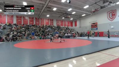 126 lbs Cons. Round 5 - Jackson Rugaard, Grand Valley vs Colton Dudley, Valley
